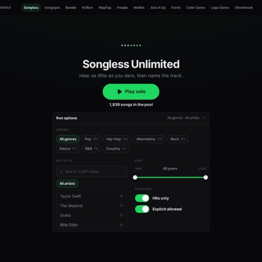 Songless Unlimited logo