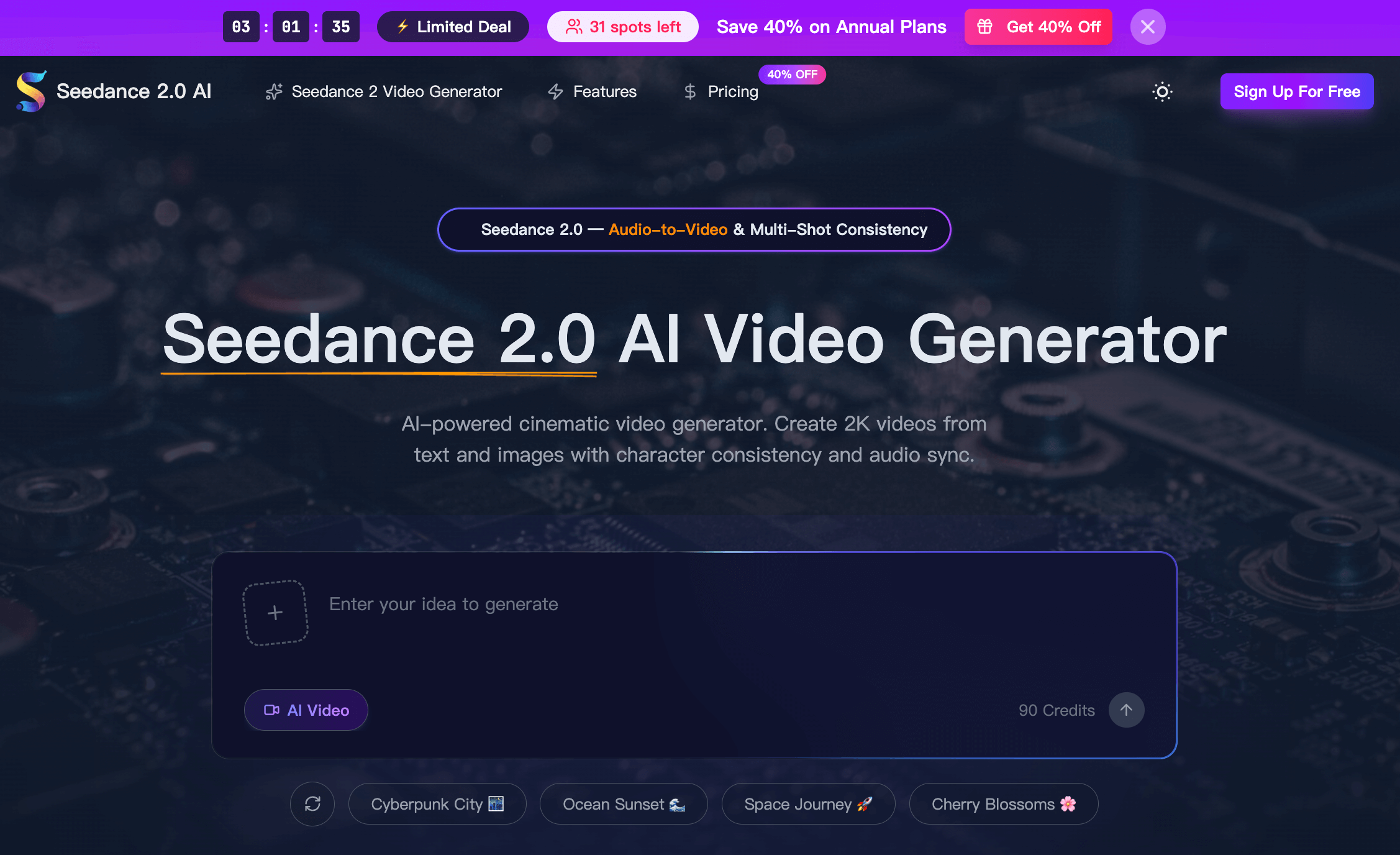 Seedance 2.0 AI