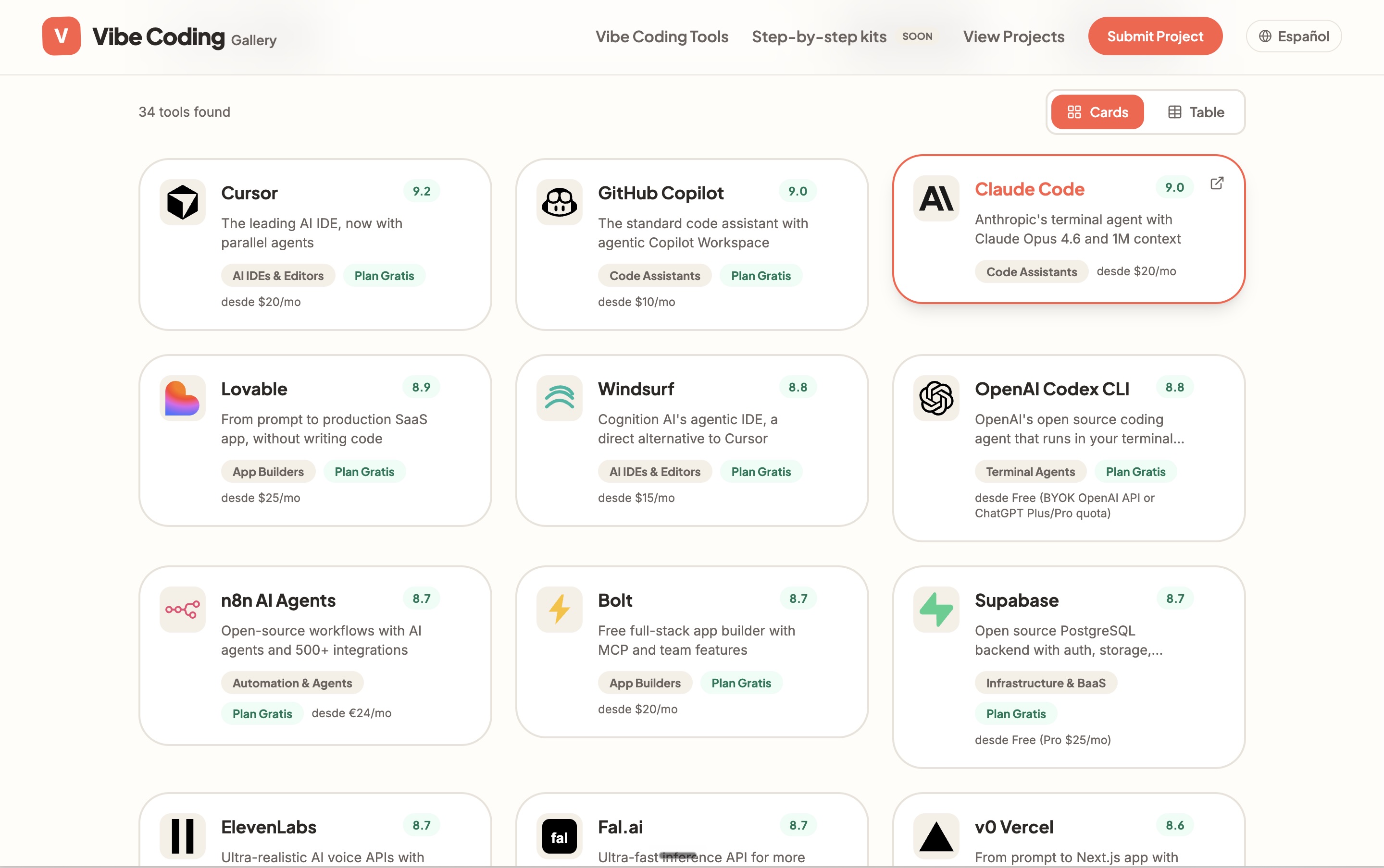 Vibe Coding Gallery