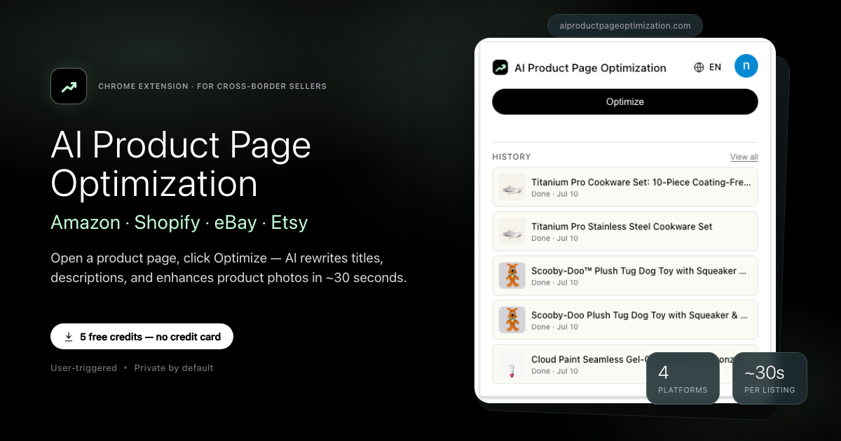 AI Product Page Optimization