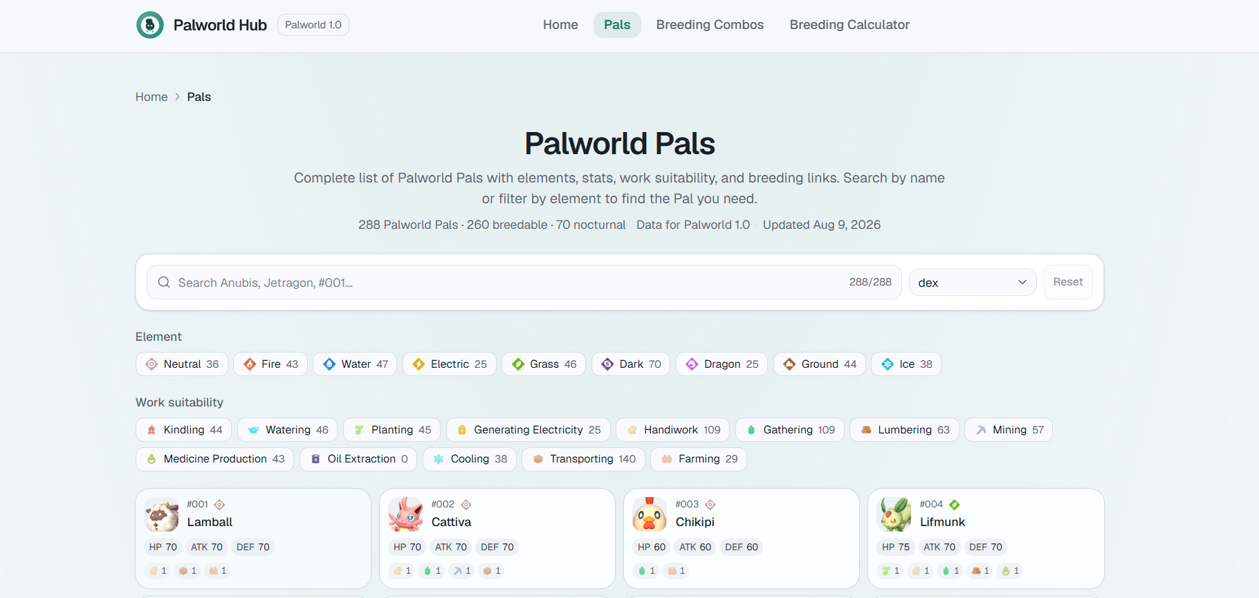 Palworld Hub