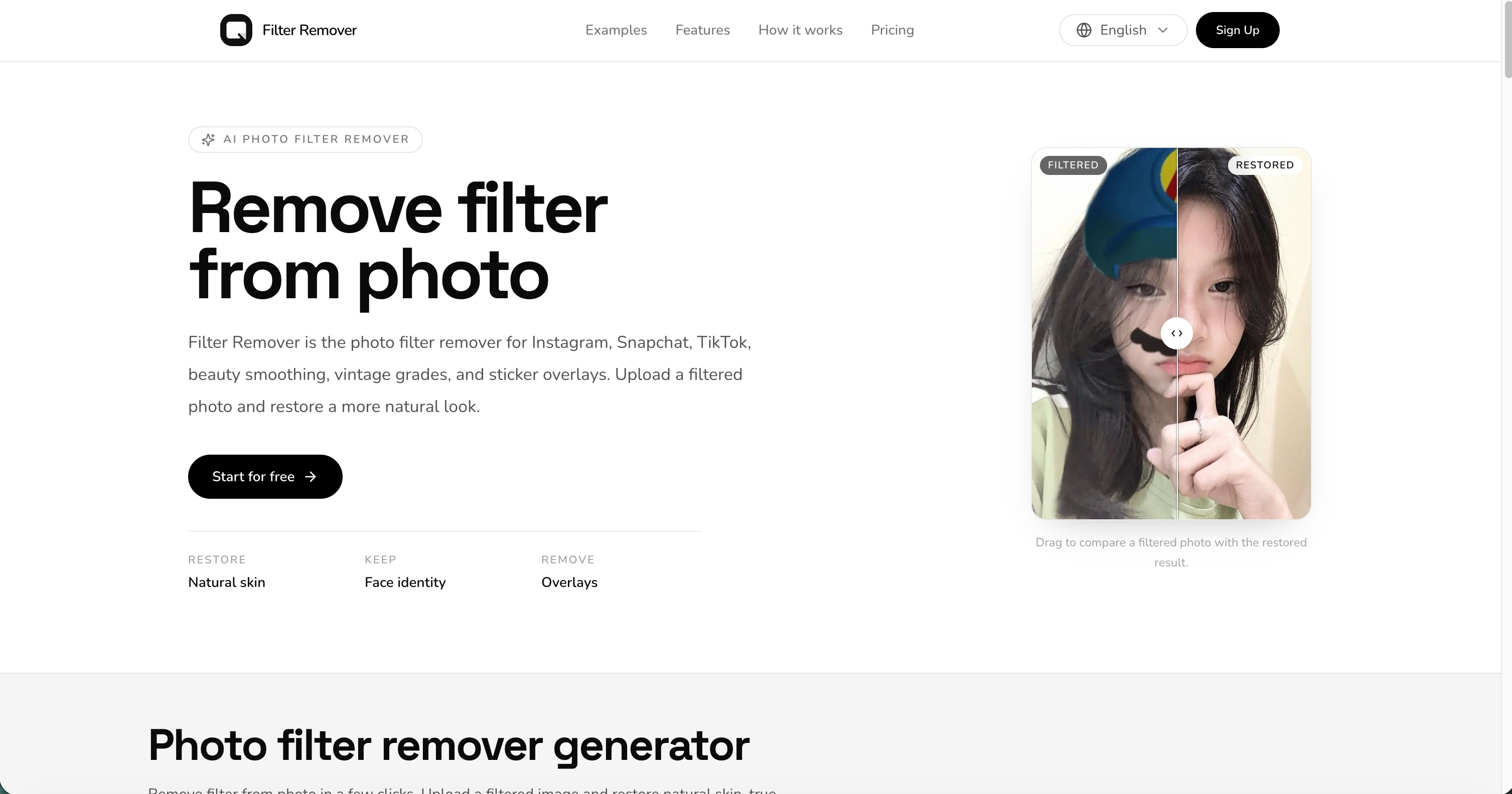 Filter Mover AI