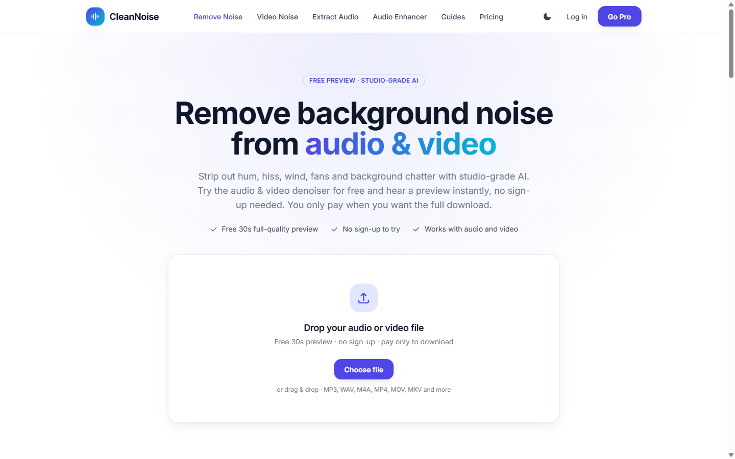 CleanNoise