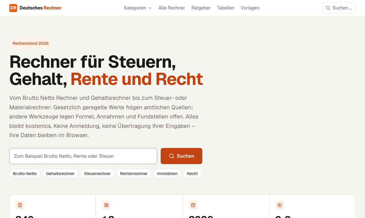 Deutsches Rechner