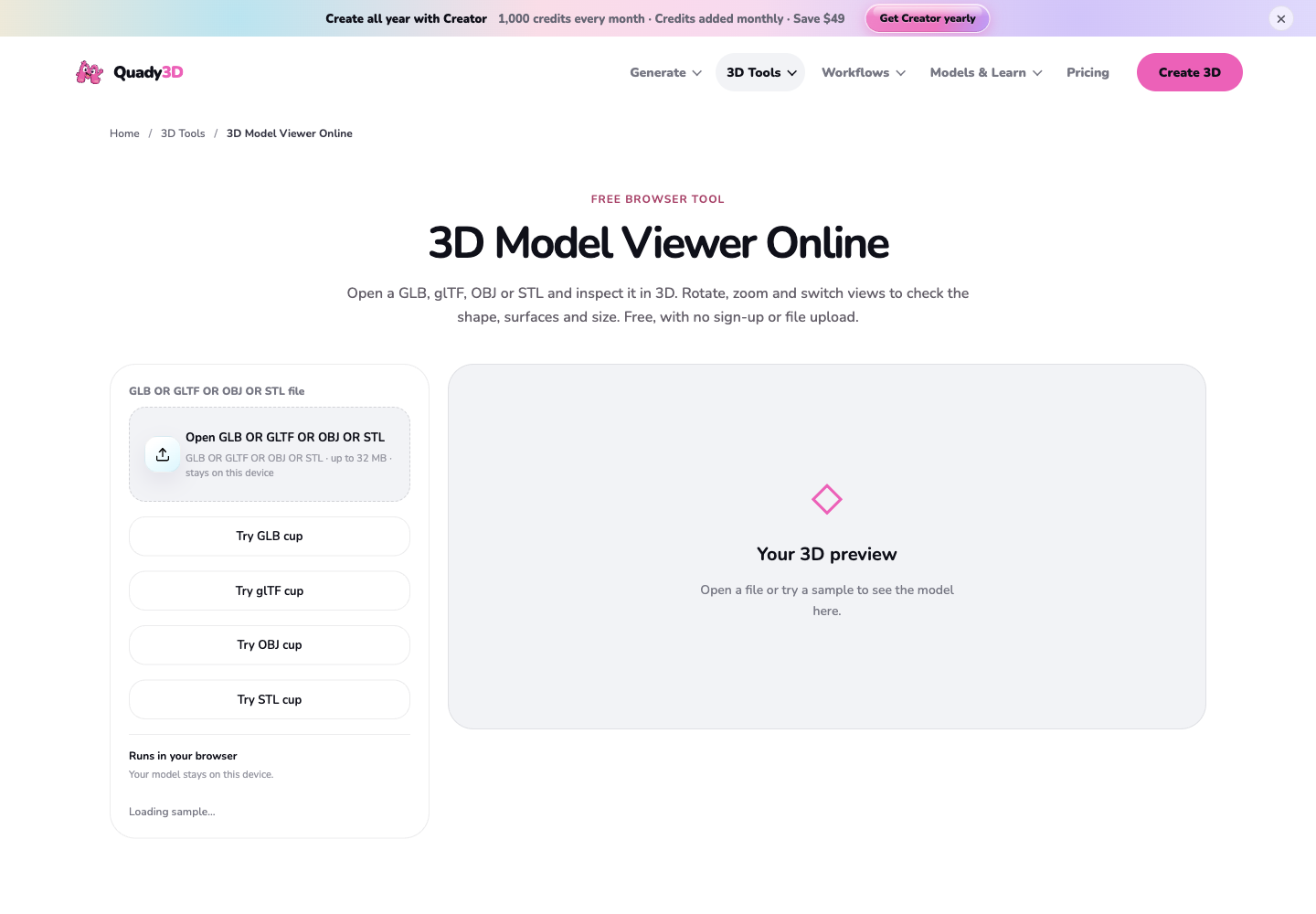 Quady3D AI