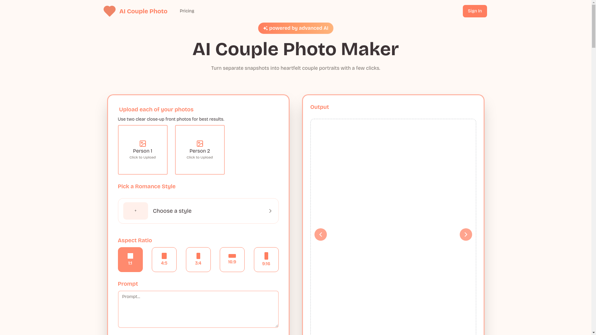 AI Couple Photo