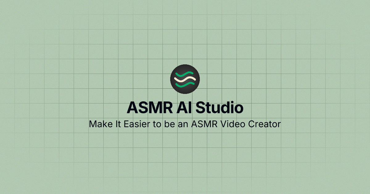 ASMR AI Studio