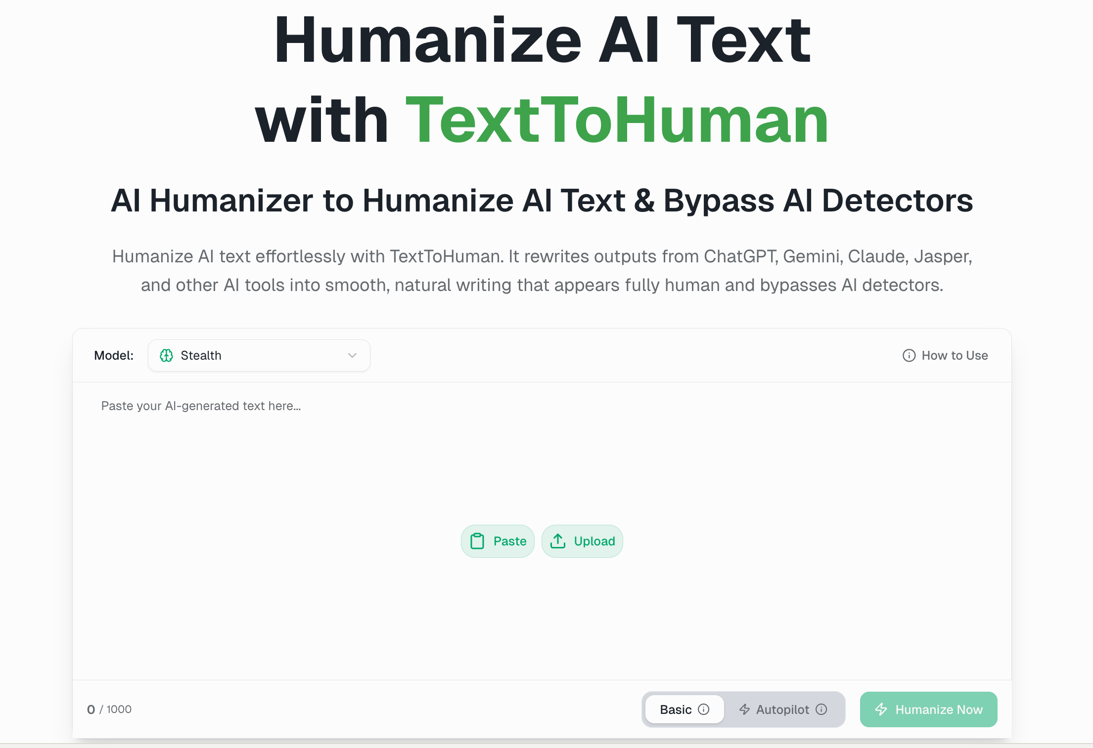 TextToHuman