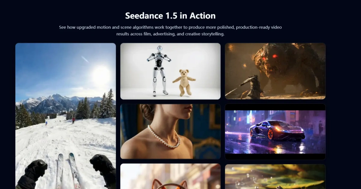 Seedance 1.5