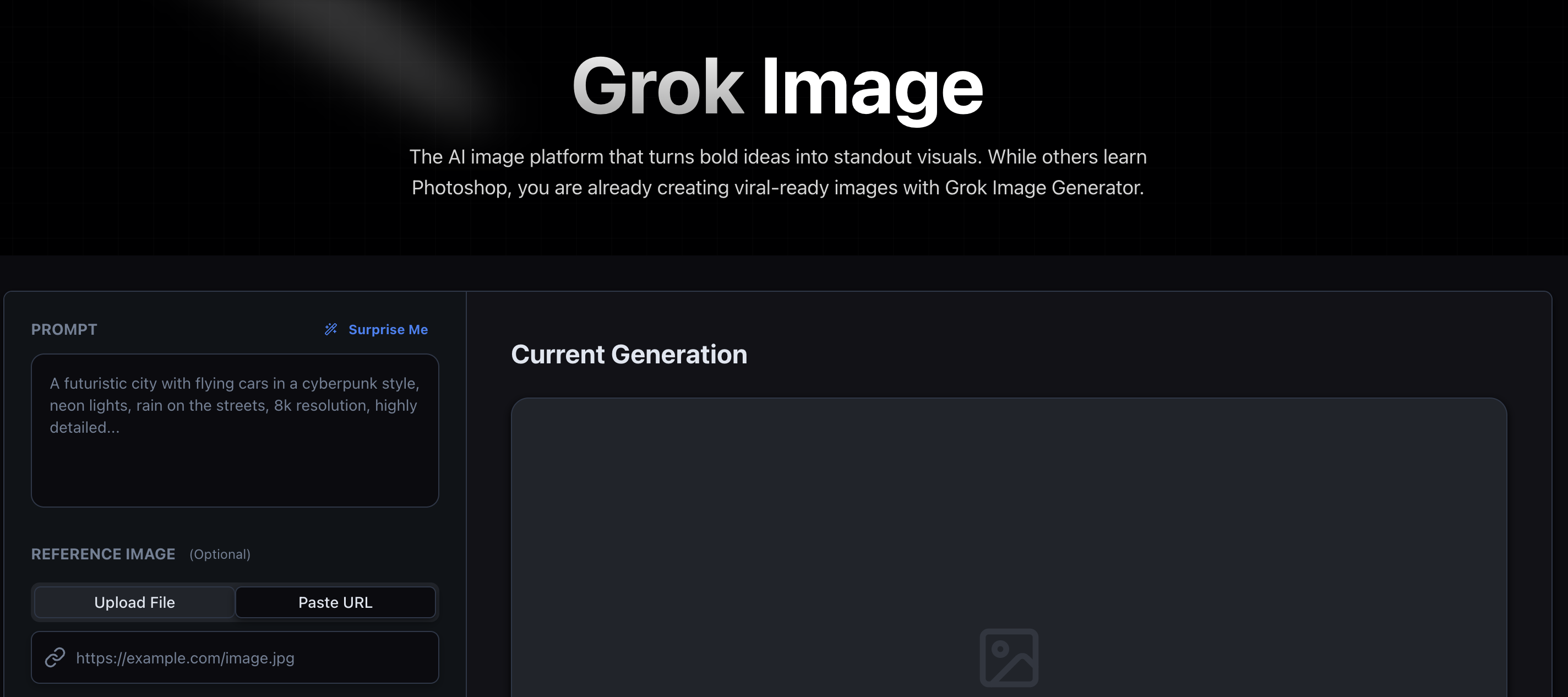 Grok Image Generator