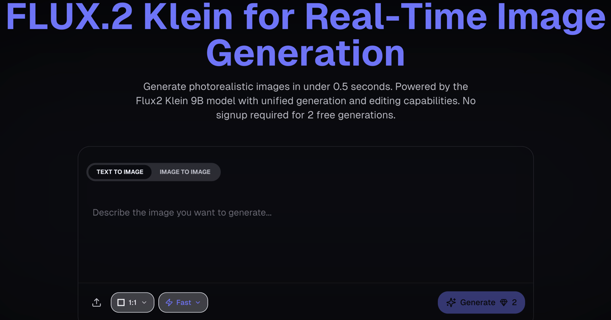Flux2 Klein AI