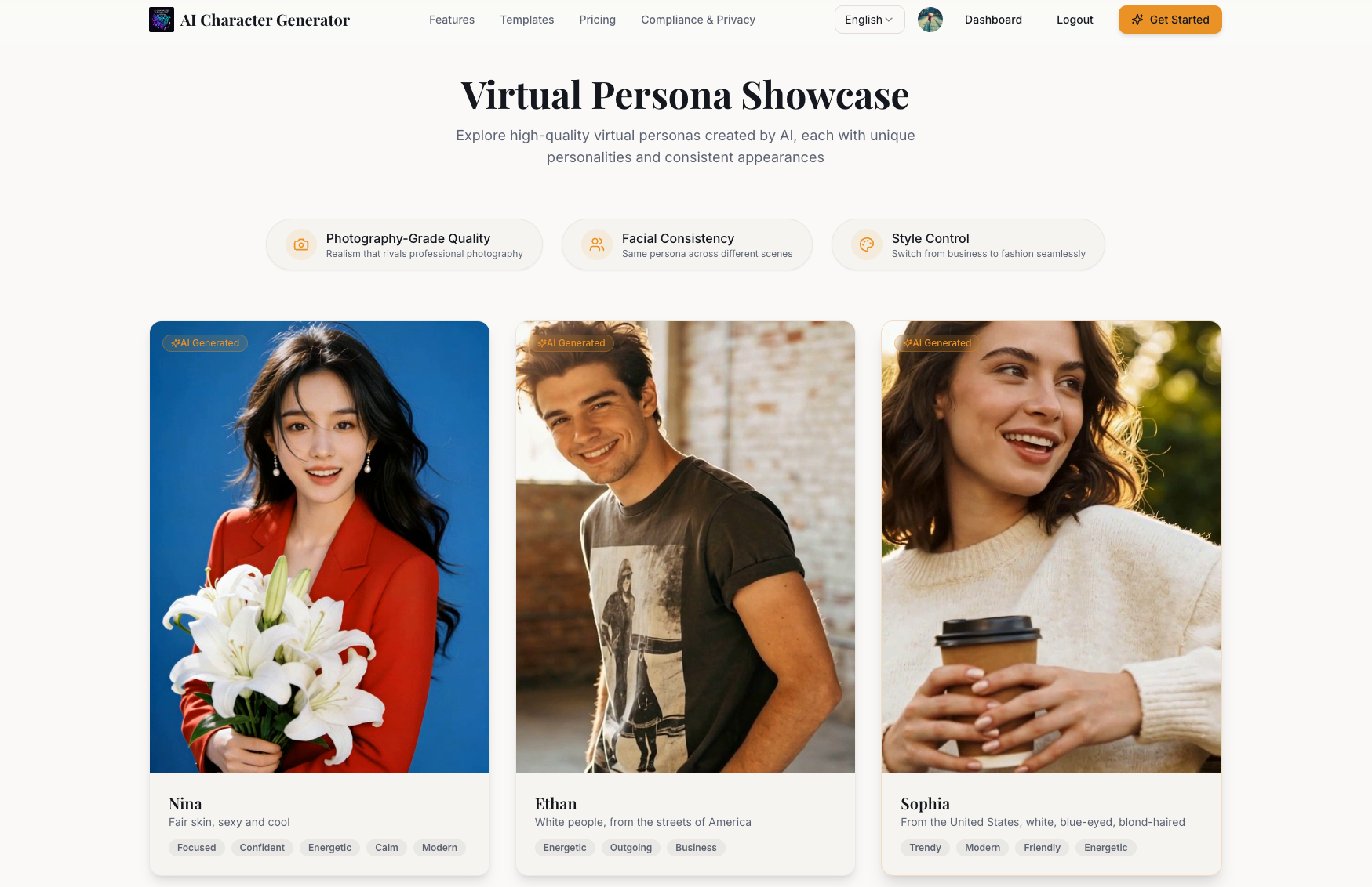 AI Character Generator