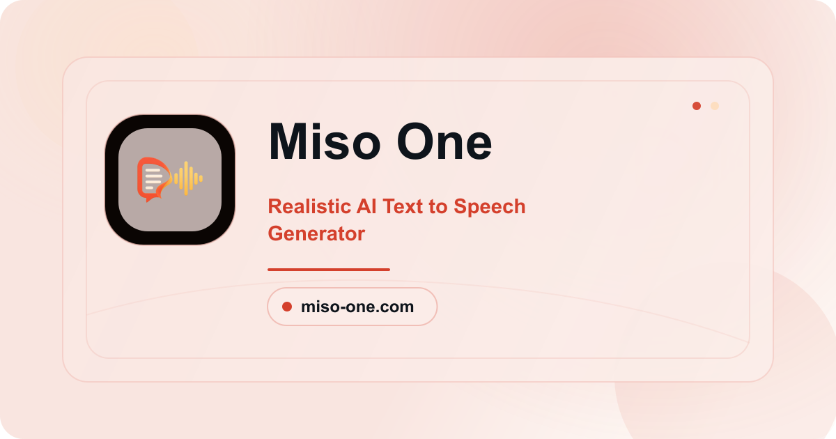 Miso One