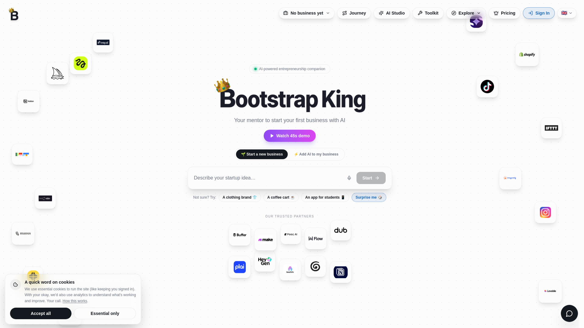 Bootstrap King