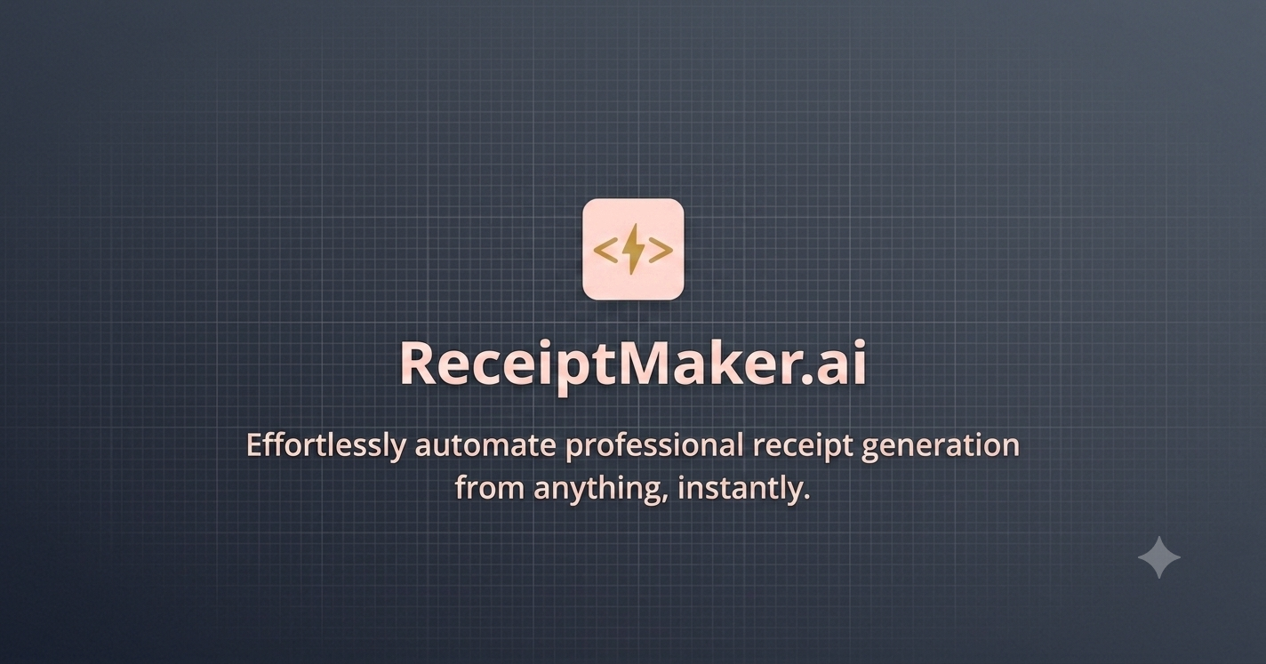 Receipt Maker