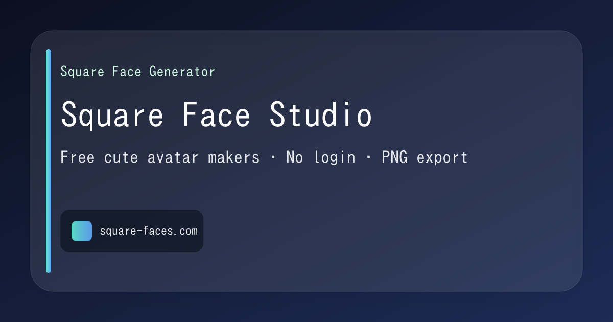 Square Face Generator