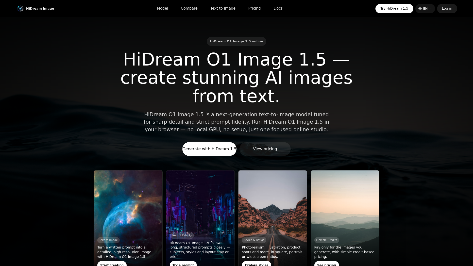 HiDream O1 Image 1.5