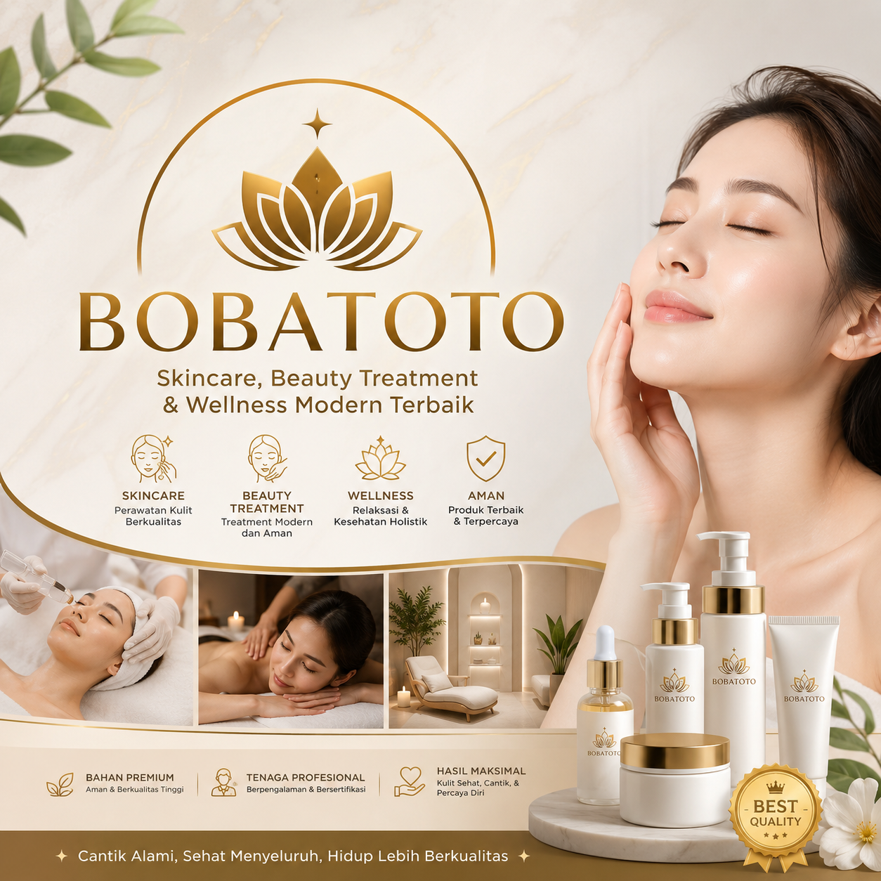 BOBATOTO X GLAMOURBEAUTY
