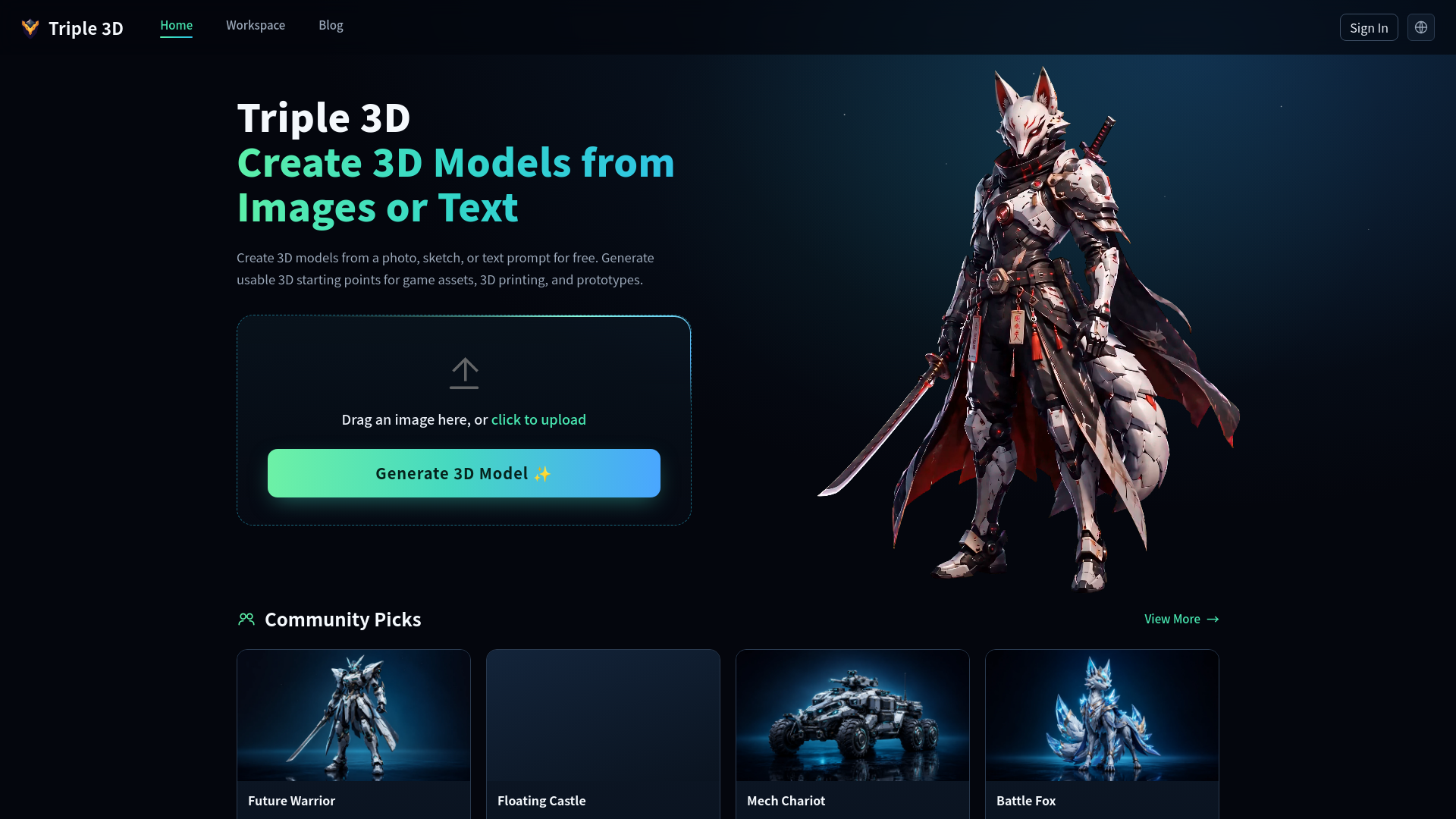 Triple 3D