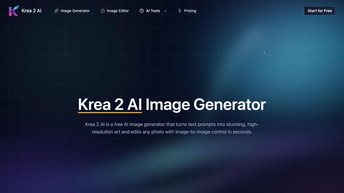Krea 2 AI
