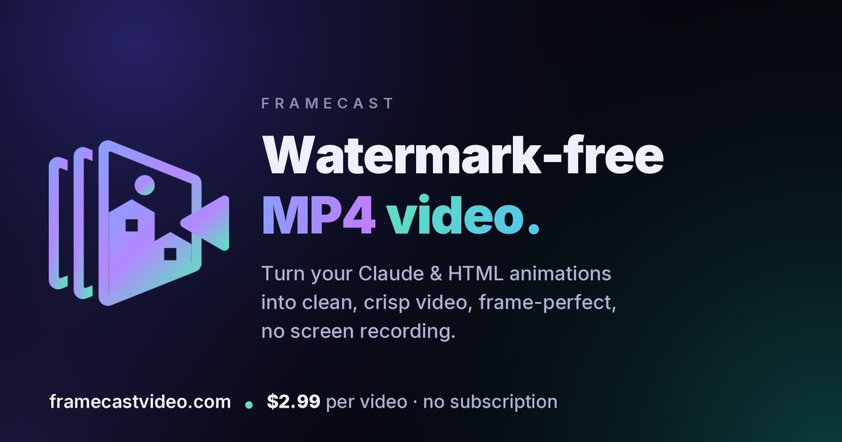 Framecast