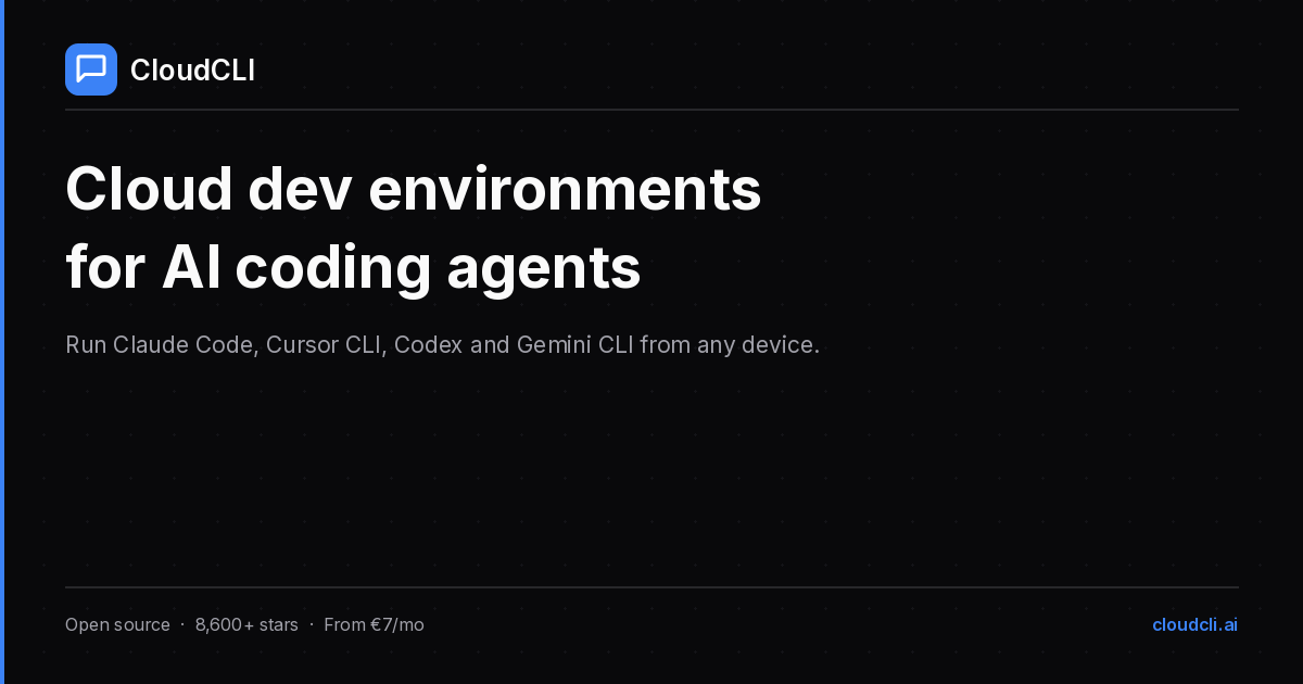 CloudCLI