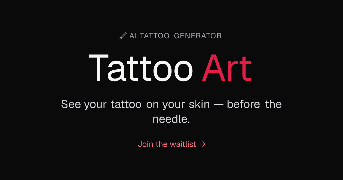 CustomTattoo AI