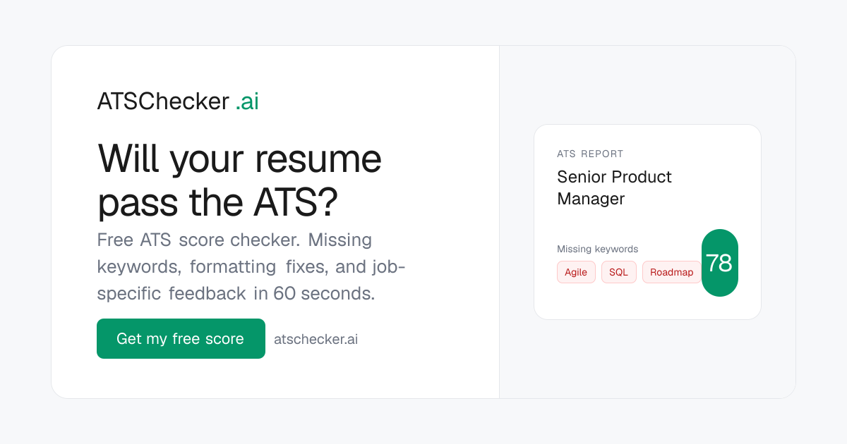 ATSChecker.ai