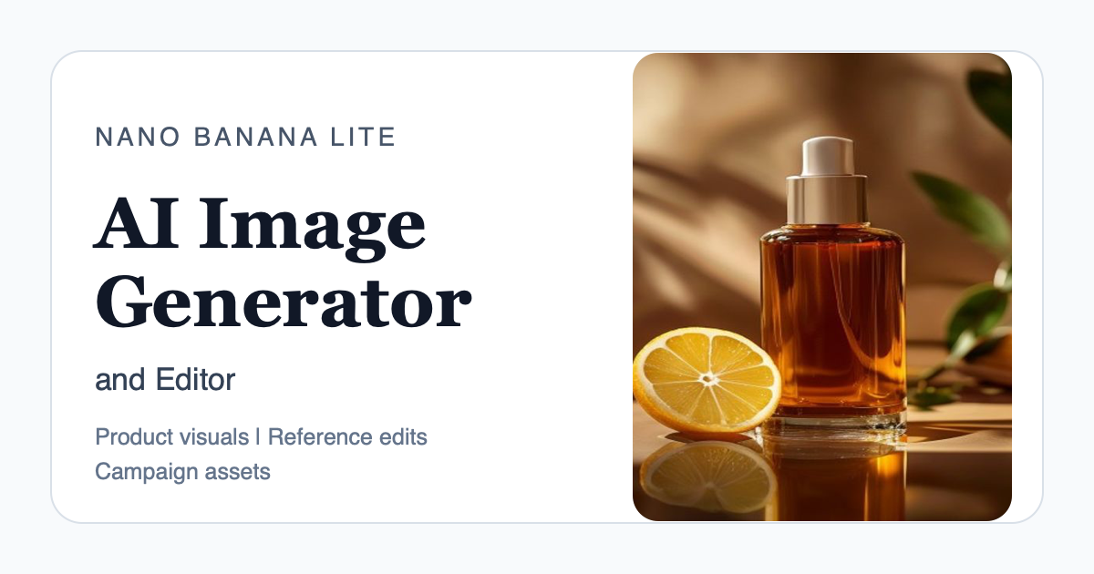 Nano Banana Lite