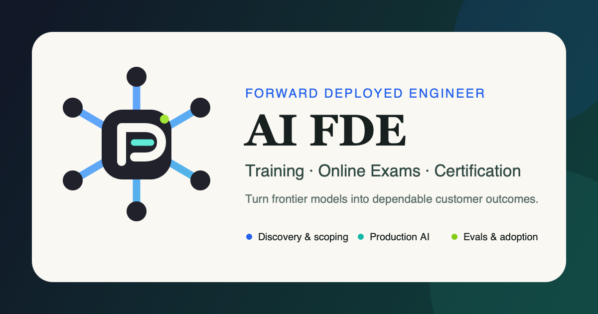 AI FDE Training & Certification