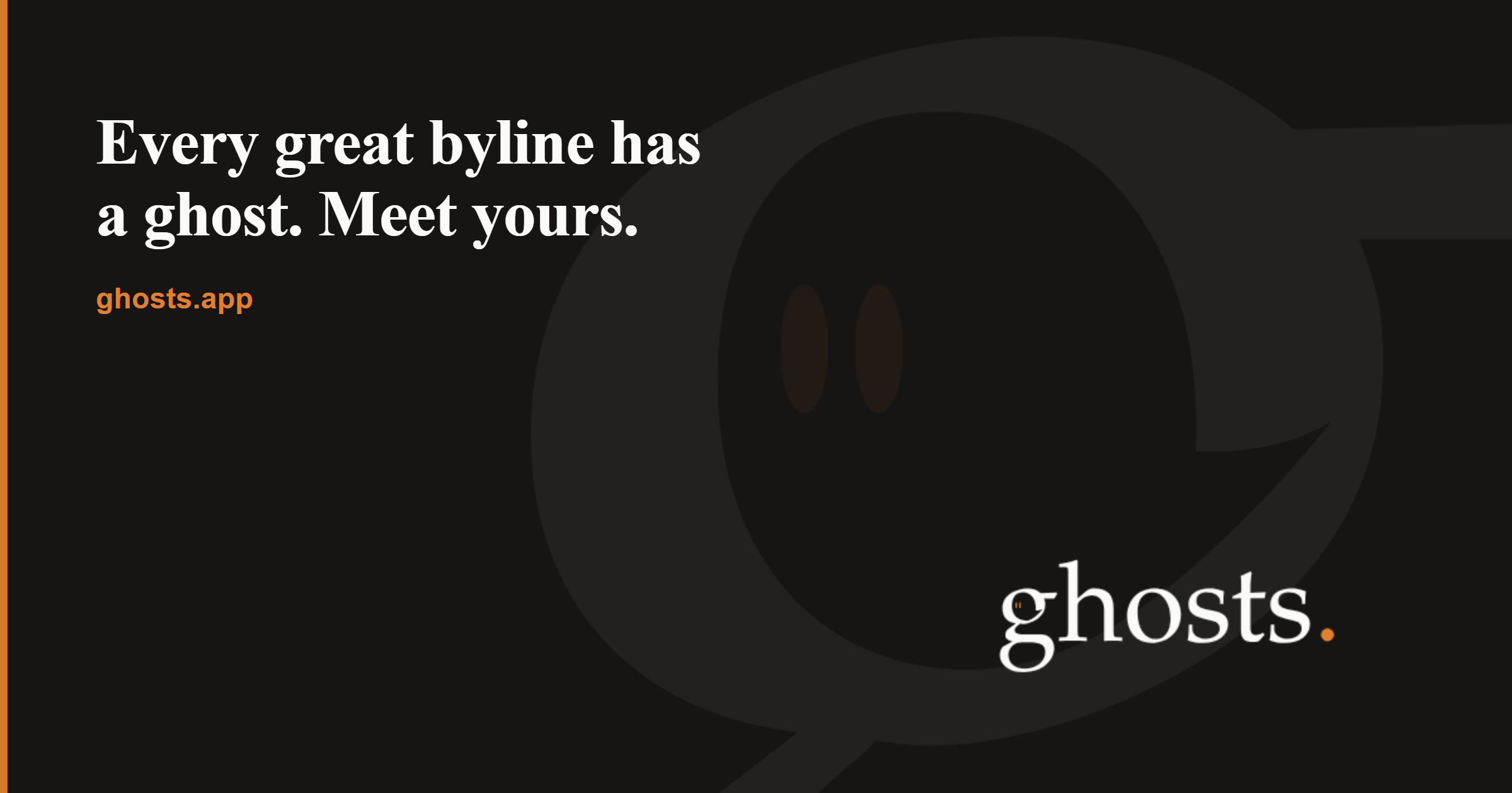 Ghosts