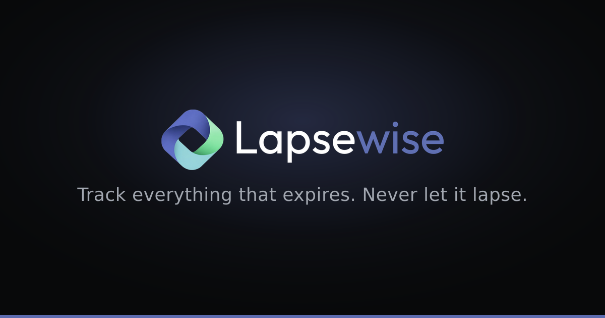 Lapsewise