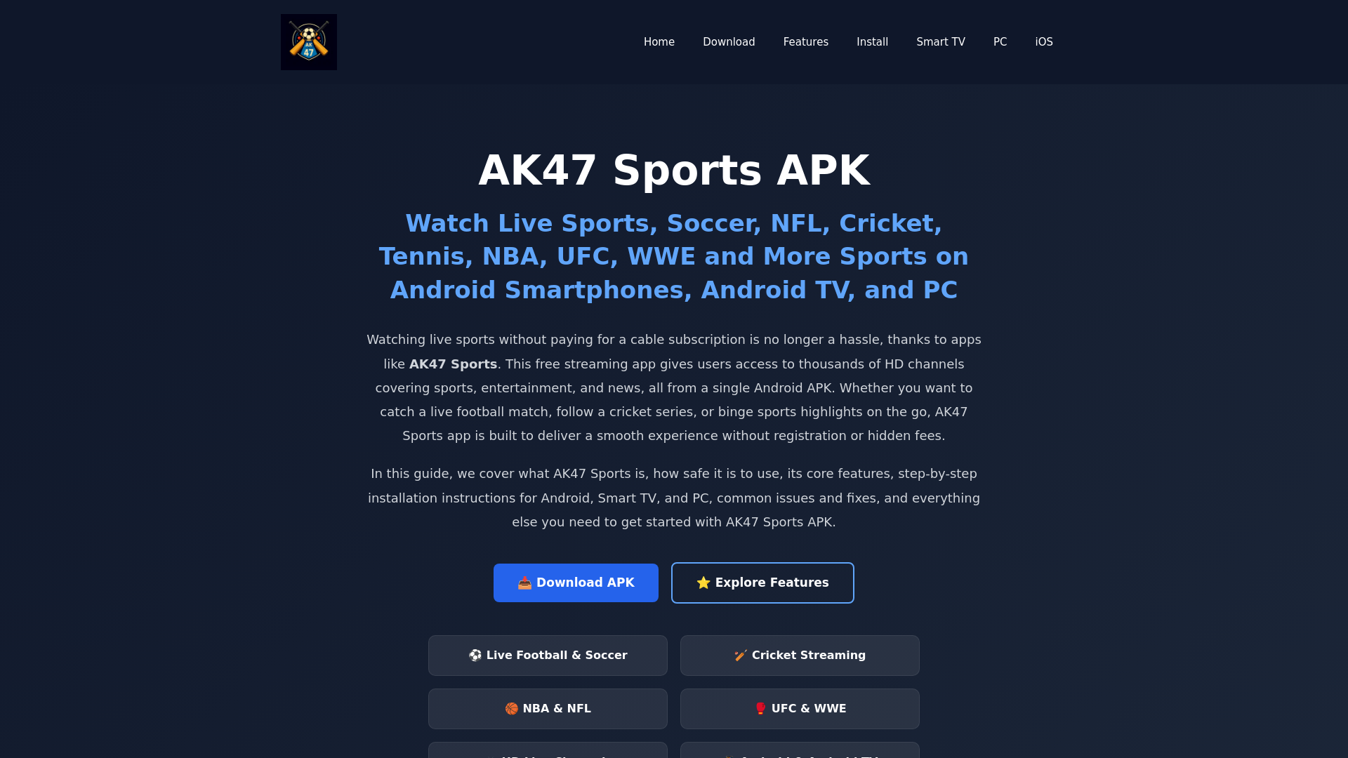 AK47 Sports APK