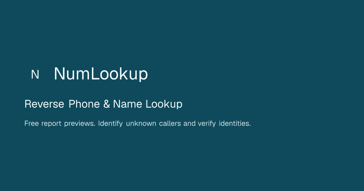 NumLookup