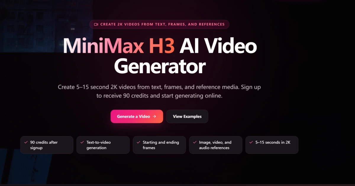 MiniMax H3