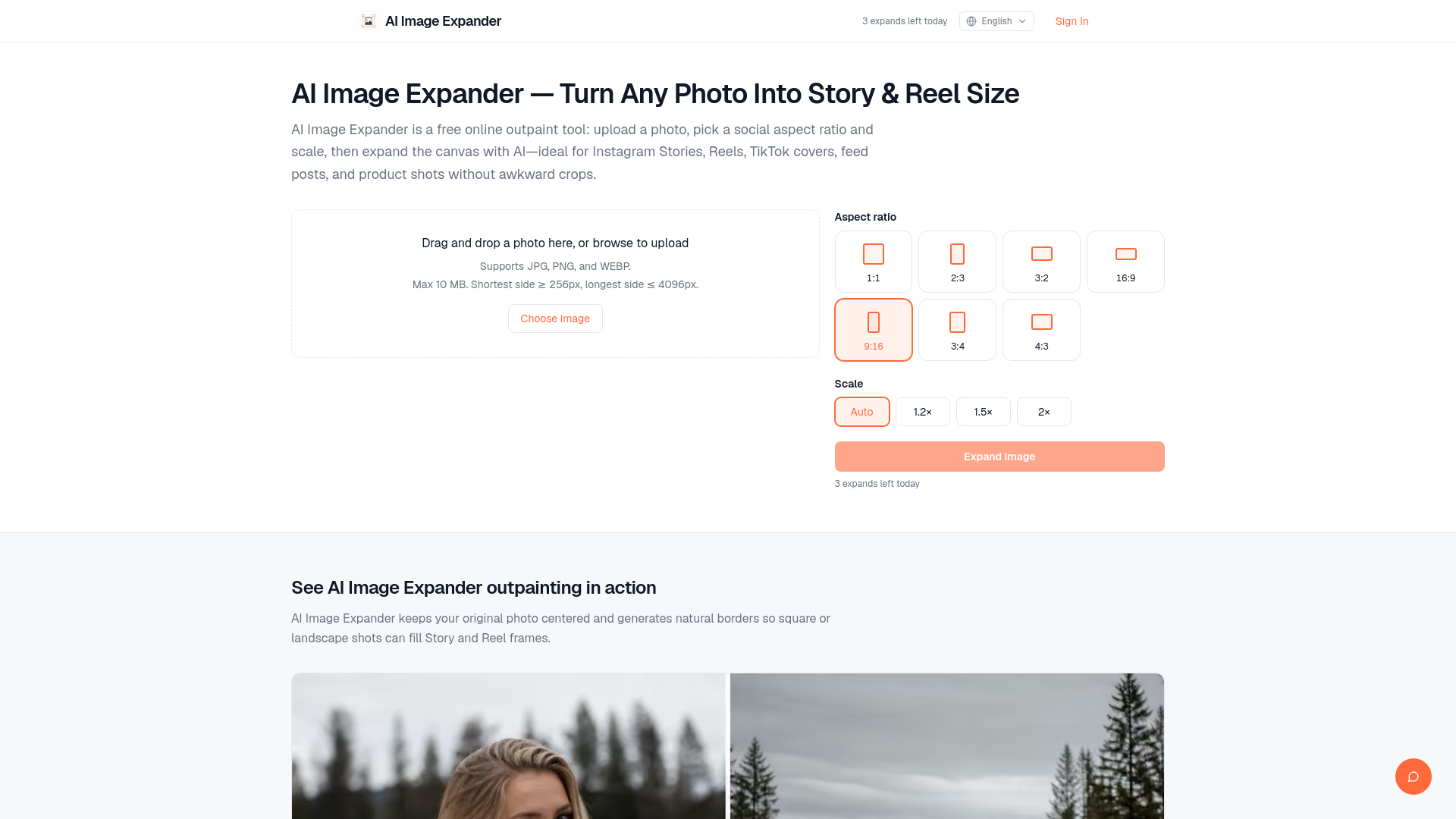 AI Image Expander