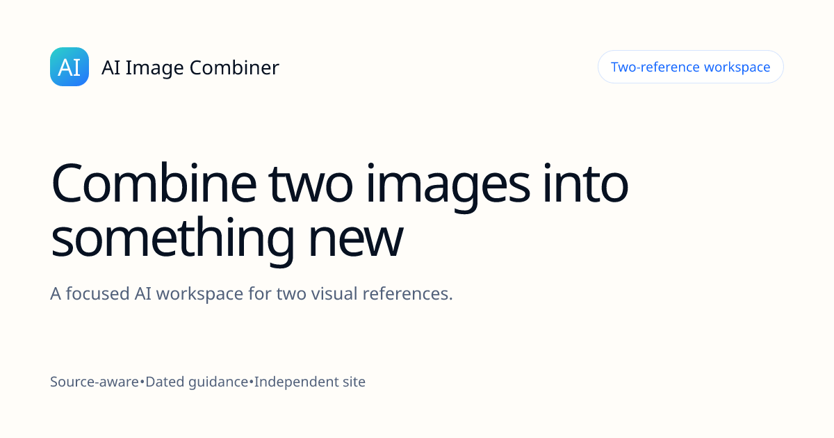 AI Image Combiner