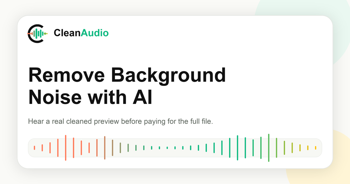 CleanAudio