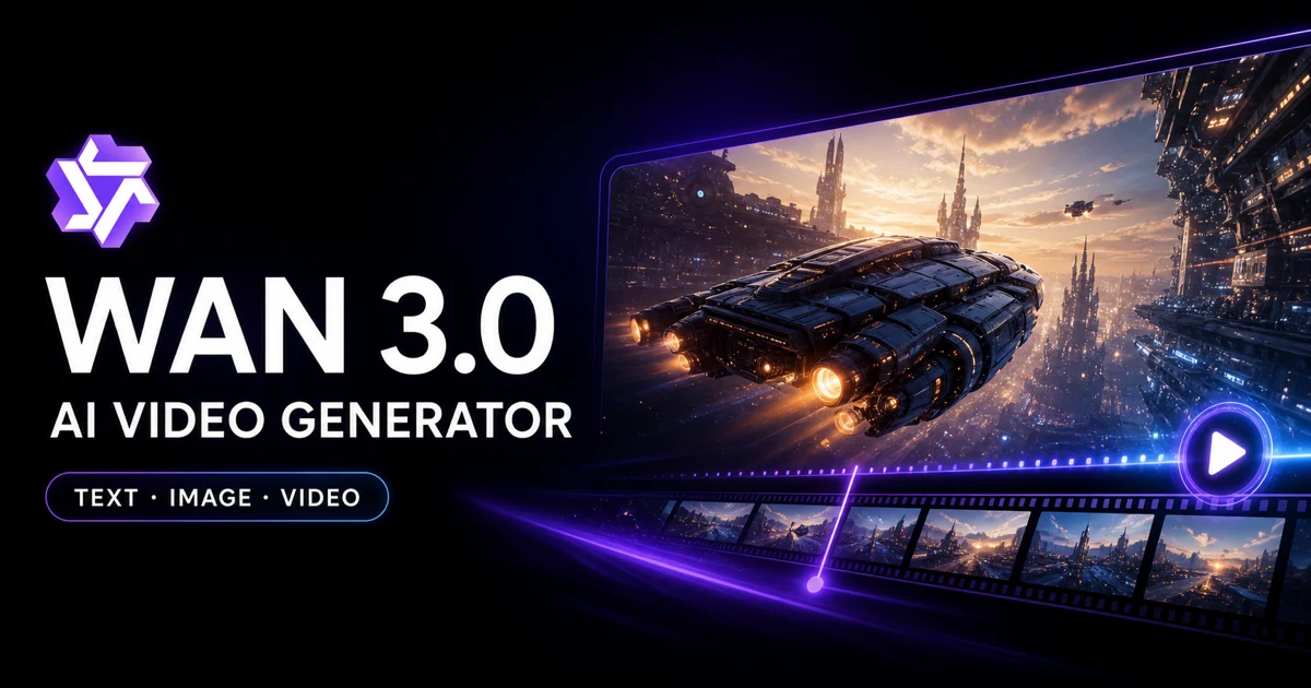 Wan 3.0 AI Video Generator