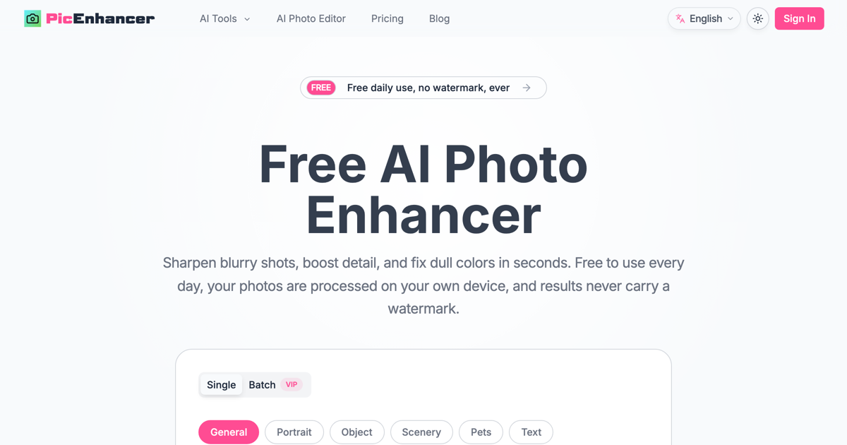 PicEnhancer.ai