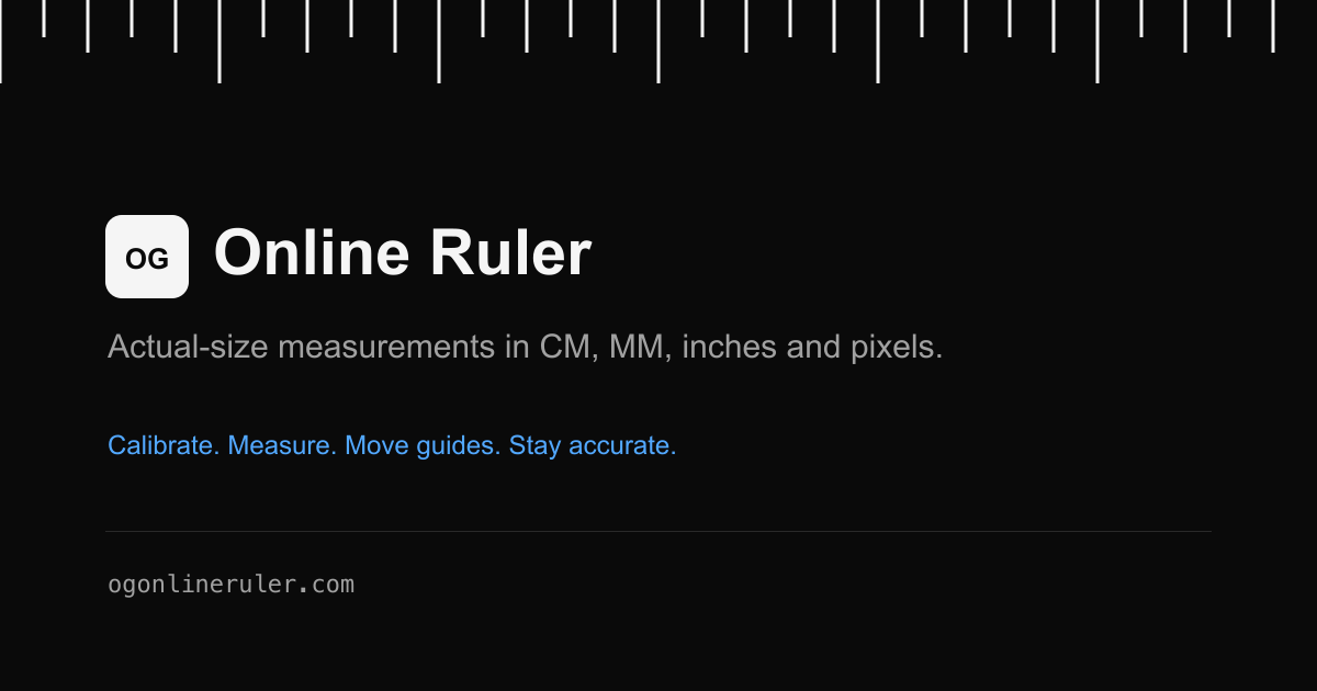OG Online Ruler