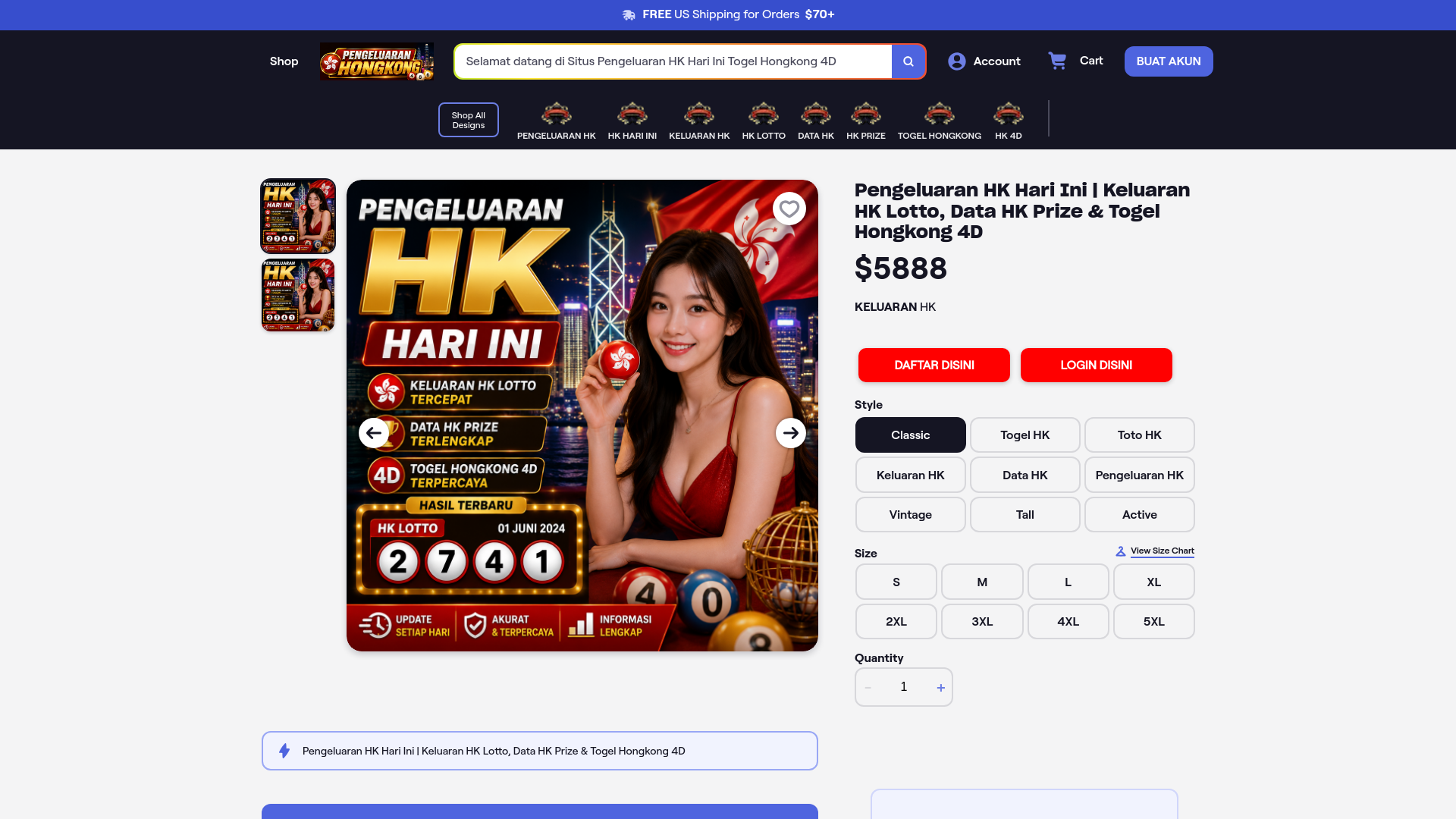Pengeluaran HK Hari Ini | Keluaran HK Lotto & 4D Data