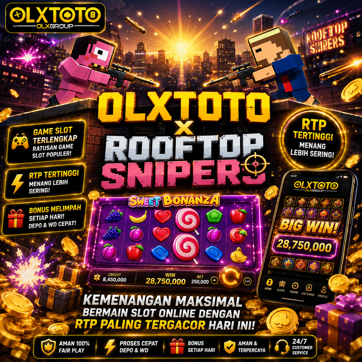 OLXTOTO Rooftop Snipers